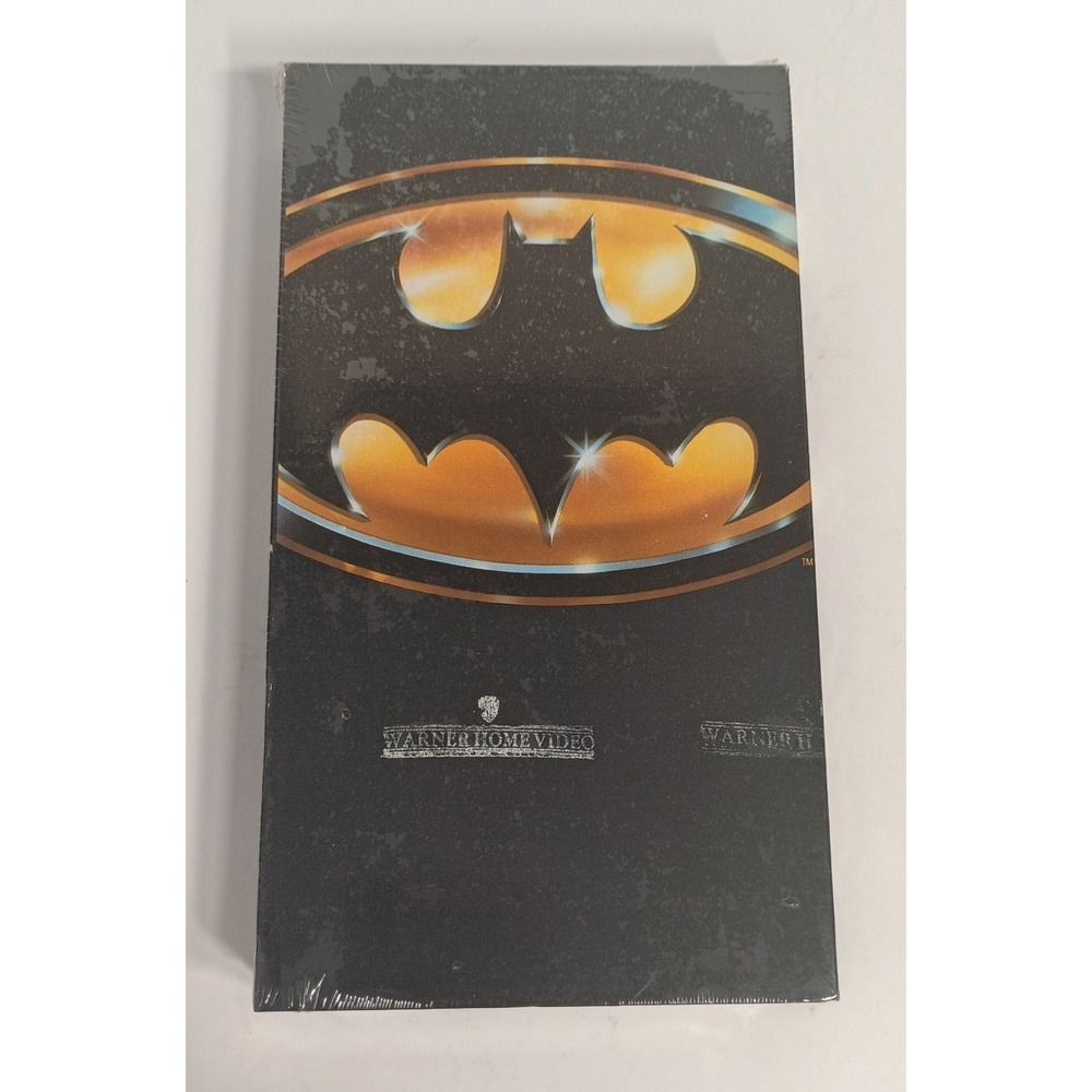 Batman 1989 VHS Sealed Jack Nicholson Michael Keaton Warner Home Video